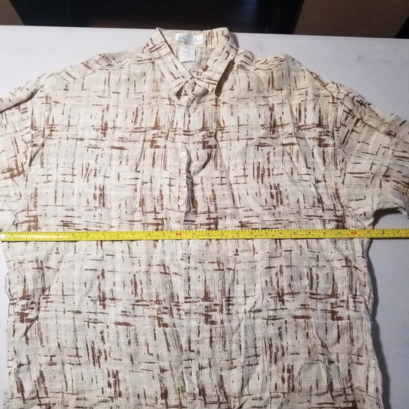 Rick Pallack silk button down shirt - Picture 3 of 4